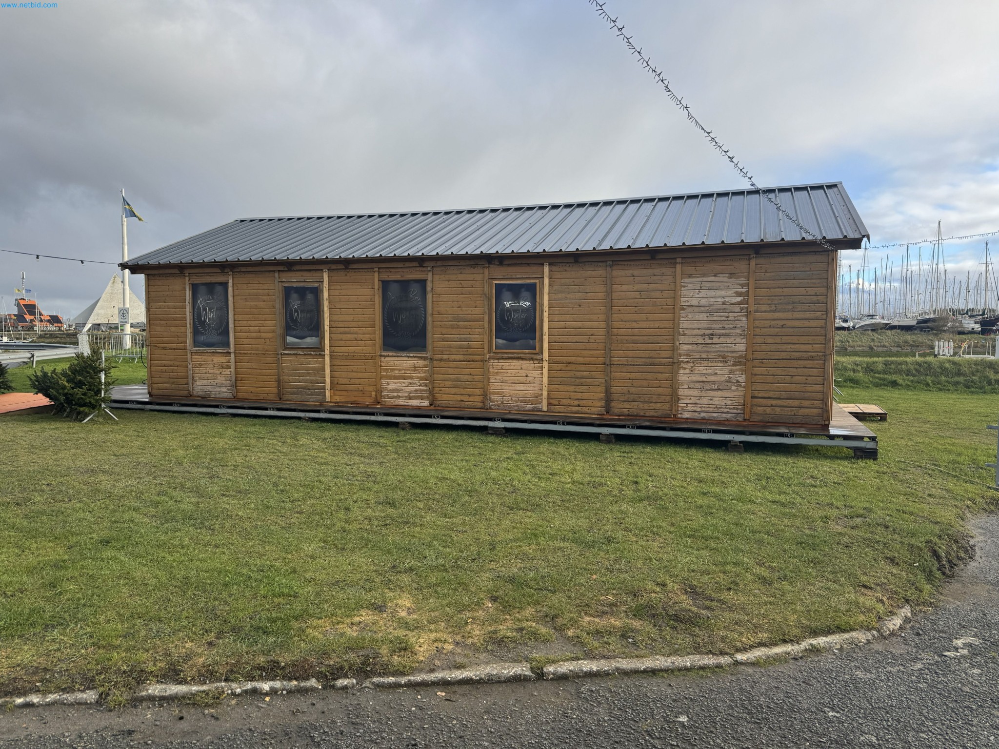 Chalet-/Event-Bar-Aufbau in Belgien-4