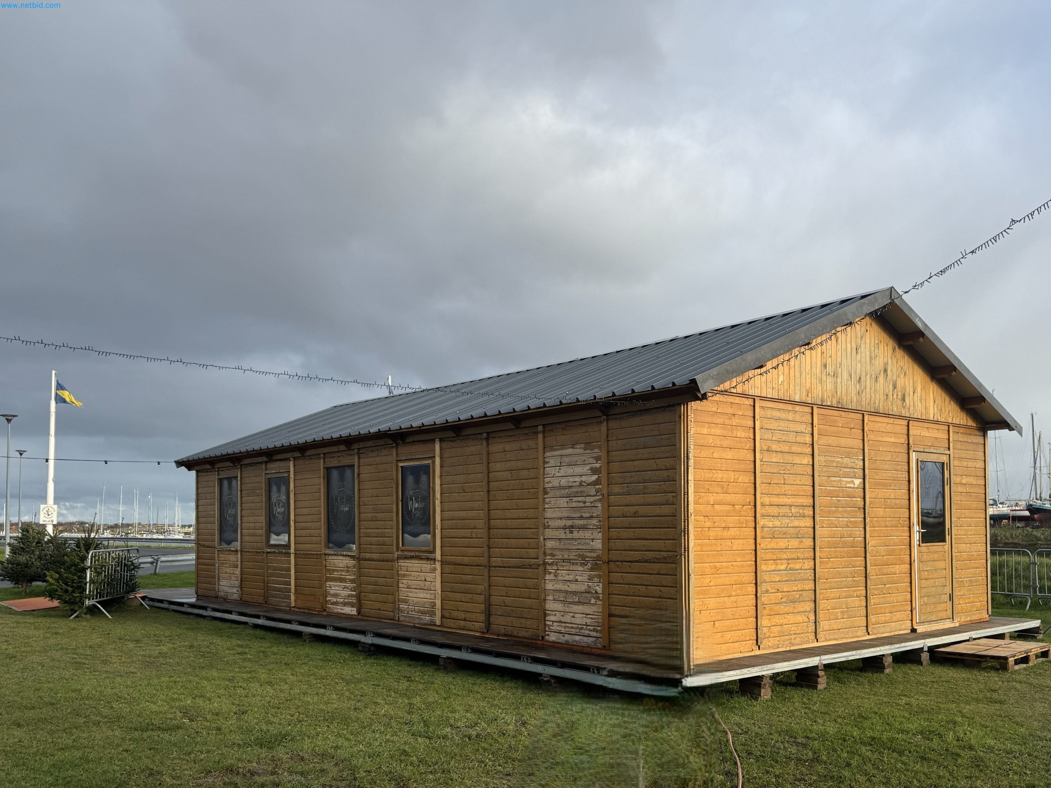 Chalet-/Event-Bar-Aufbau in Belgien-5