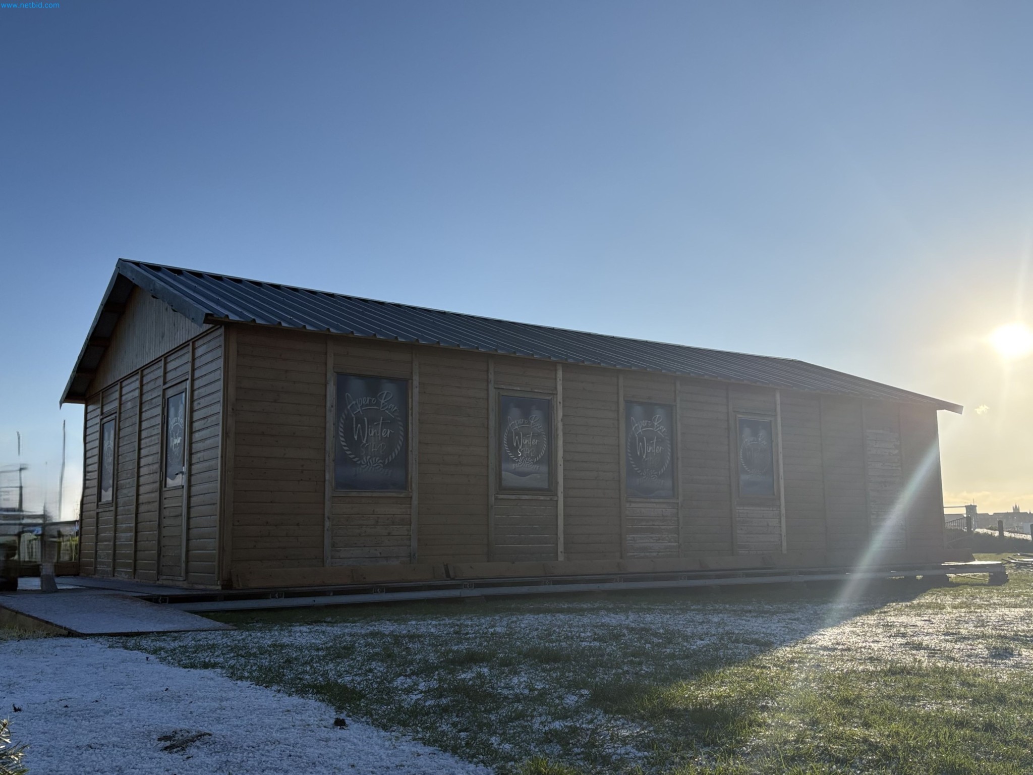 Chalet-/Event-Bar-Aufbau in Belgien-6