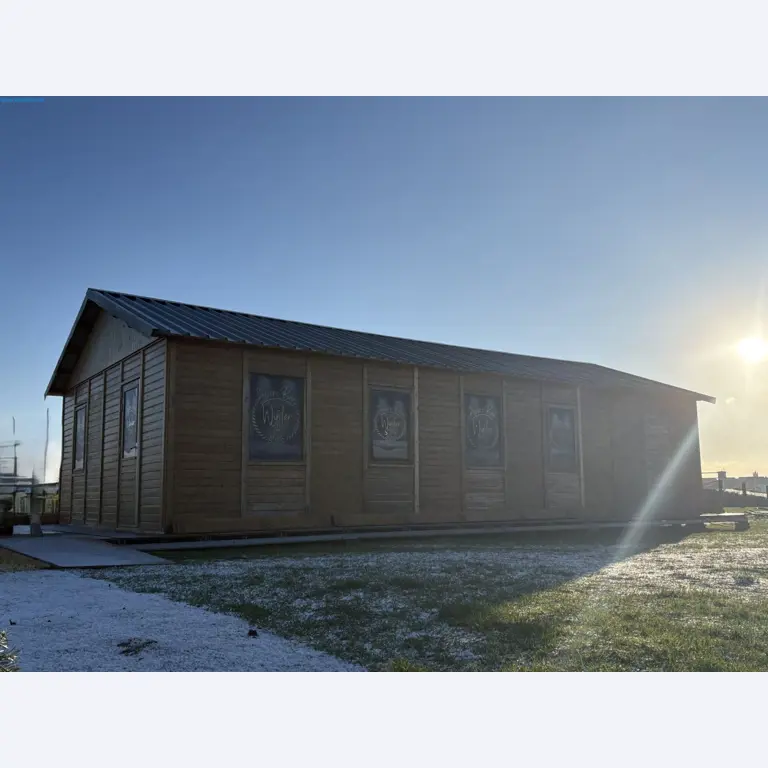 Chalet-/Event-Bar-Aufbau in Belgien-6