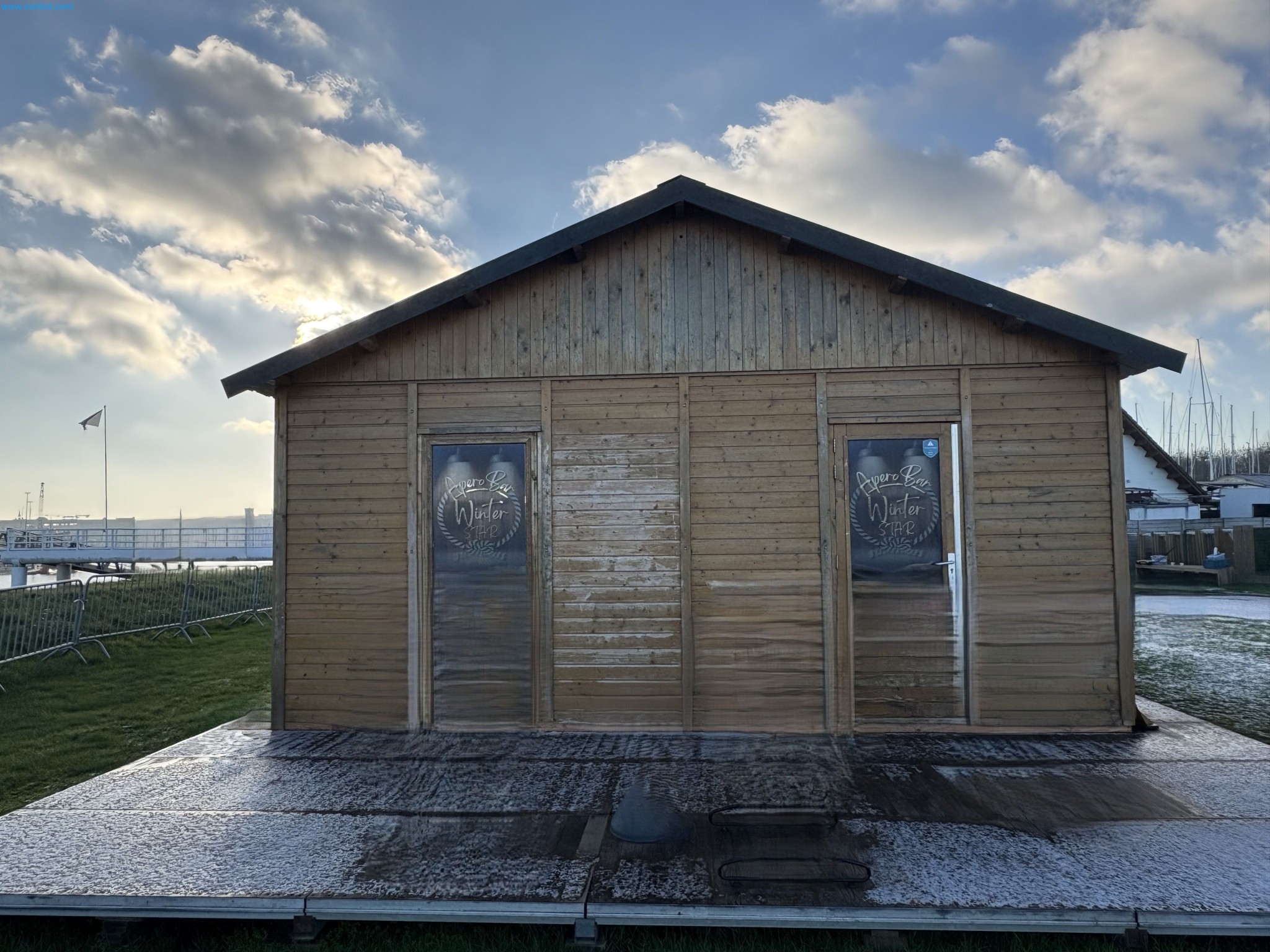 Chalet-/Event-Bar-Aufbau in Belgien-7