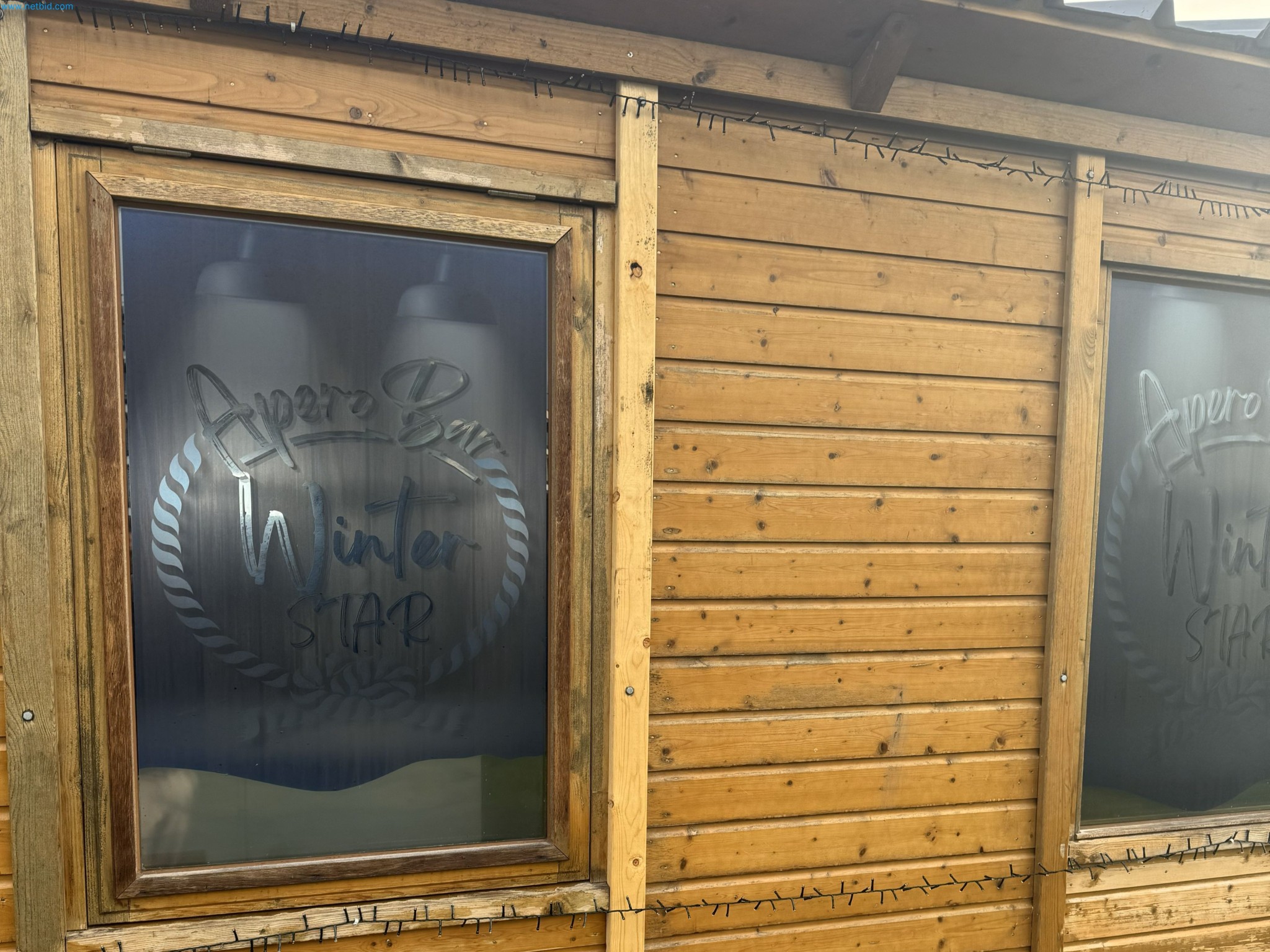 Chalet-/Event-Bar-Aufbau in Belgien-8