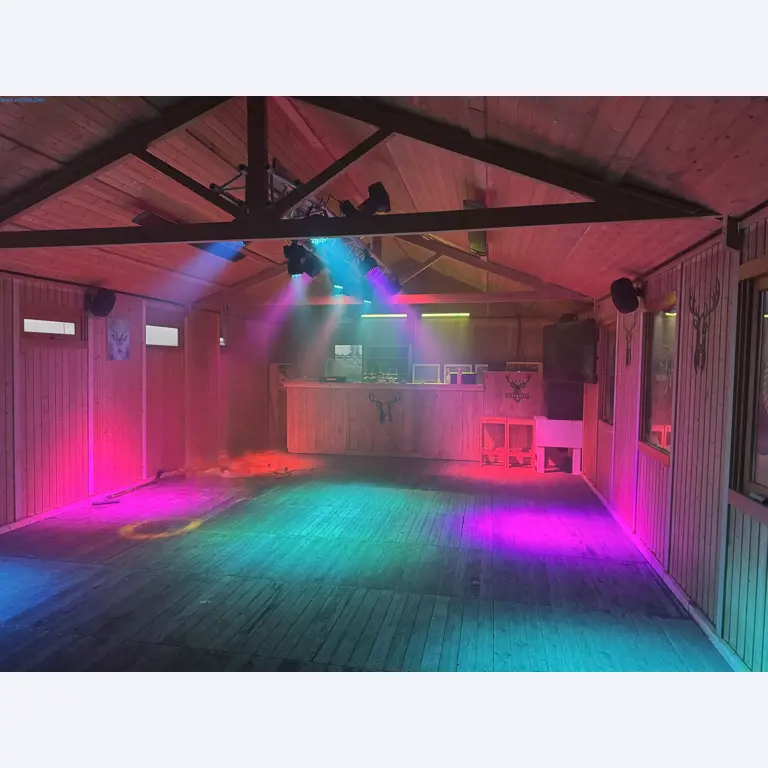 Chalet-/Event-Bar-Aufbau in Belgien-9