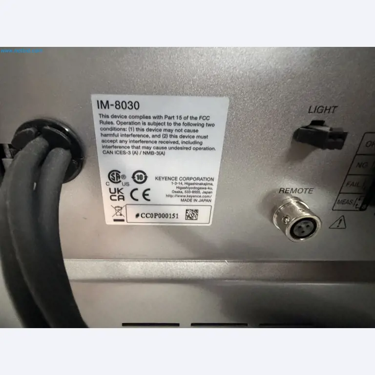 Digitalni merilni projektor iz stečaja v Švici-6