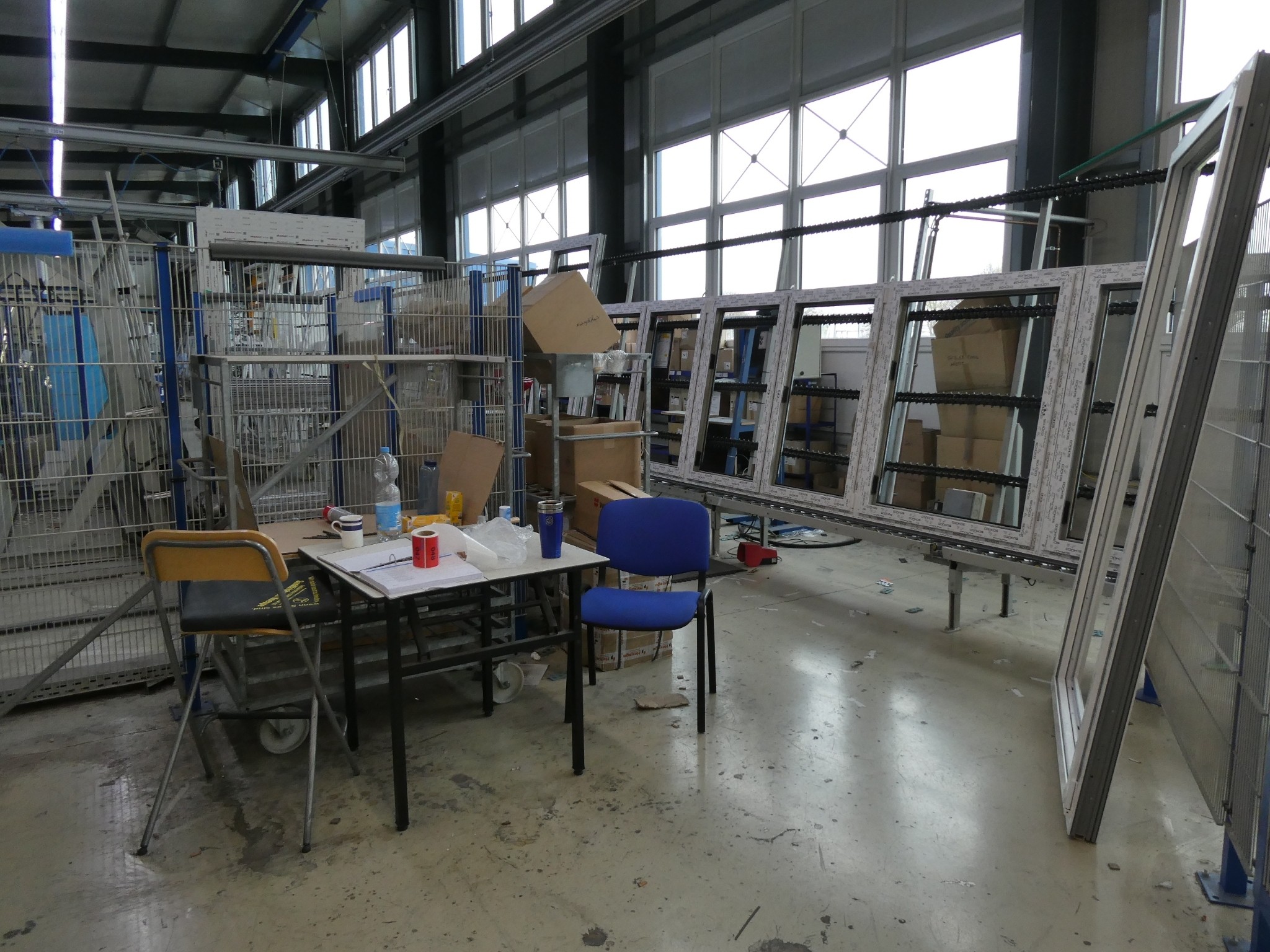 Machines for the production of plastic windows and doors-12