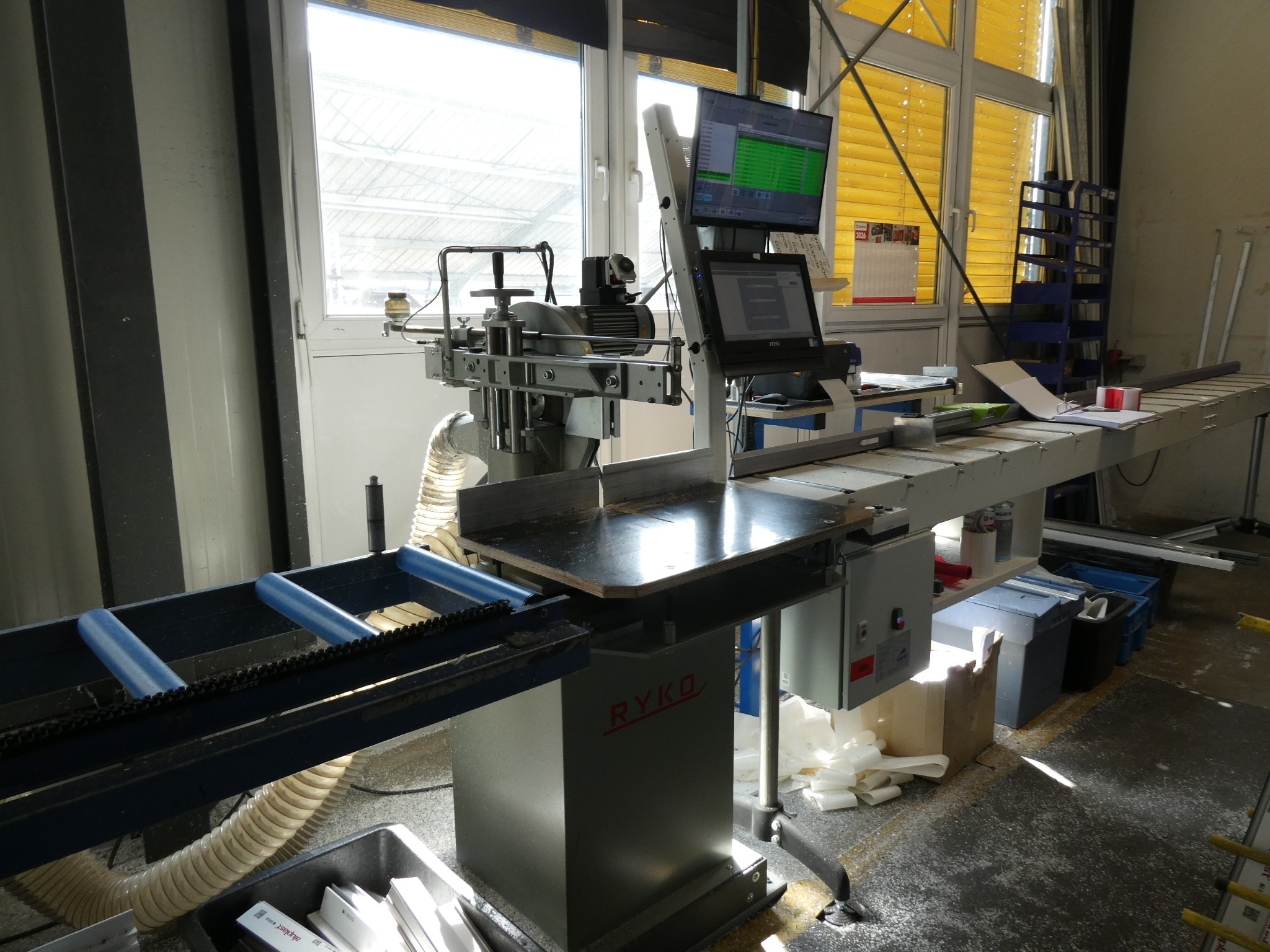 Machines for the production of plastic windows and doors-18