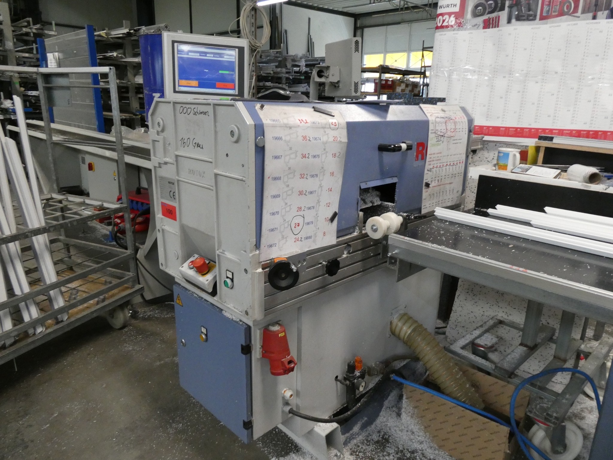 Machines for the production of plastic windows and doors-20
