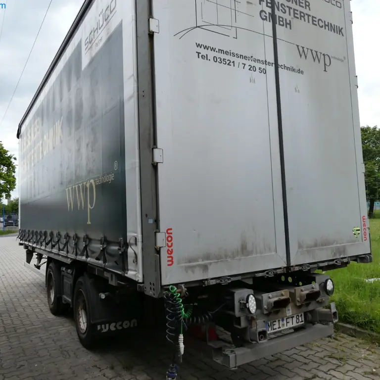 Remolque con carrocería intercambiable (carruaje) Wecon AWZ218