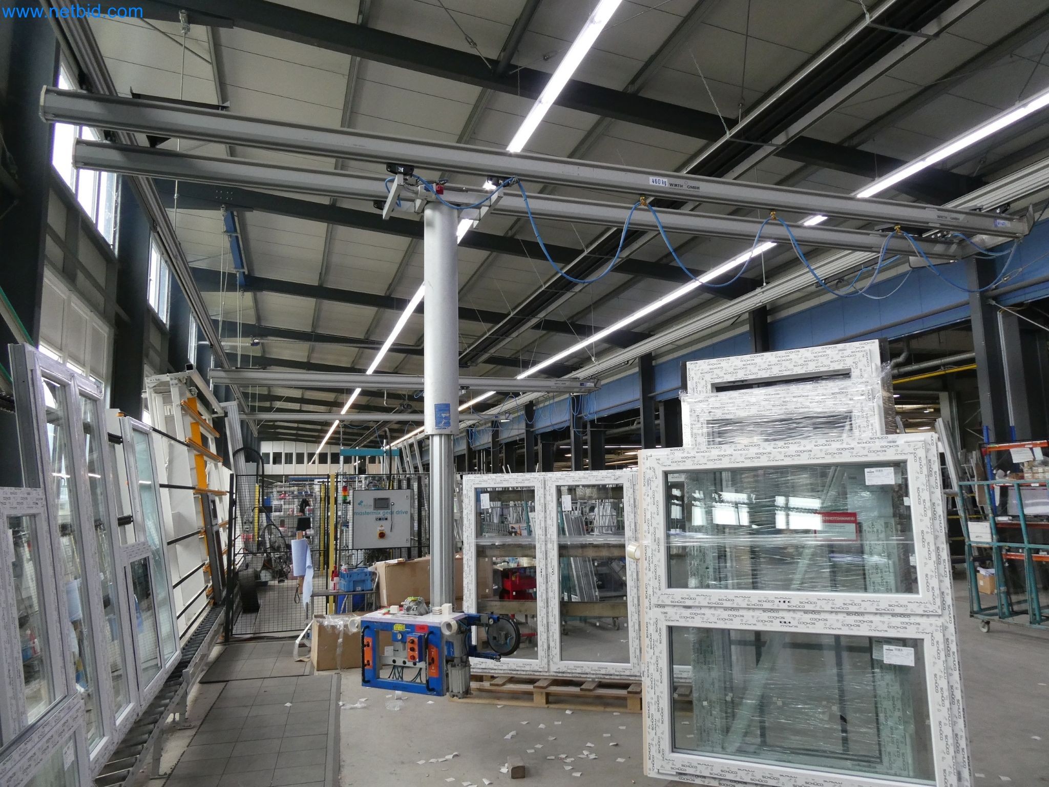 Máquinas para la fabricación de ventanas y puertas de plástico-17