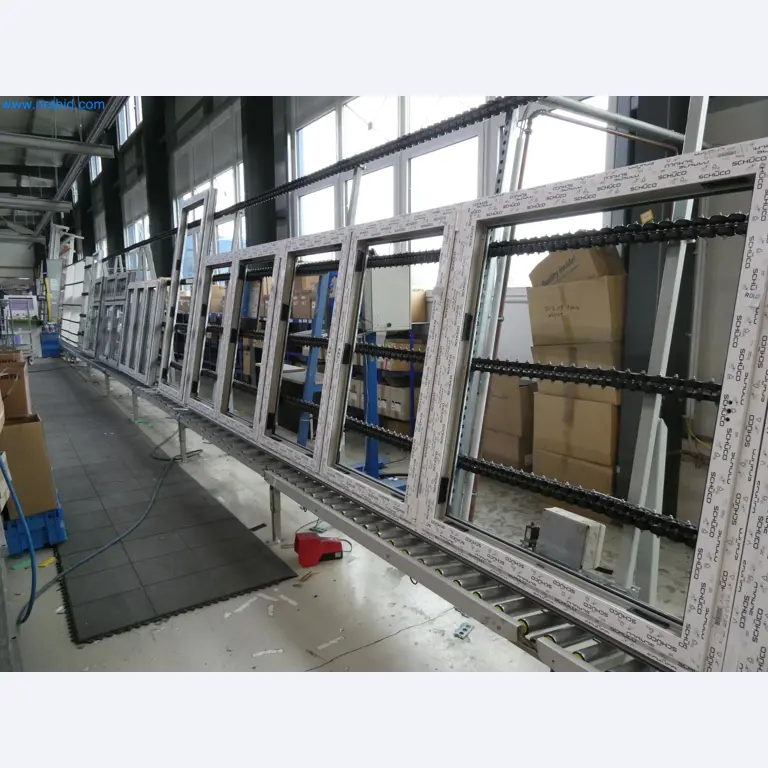 Máquinas para la fabricación de ventanas y puertas de plástico-5