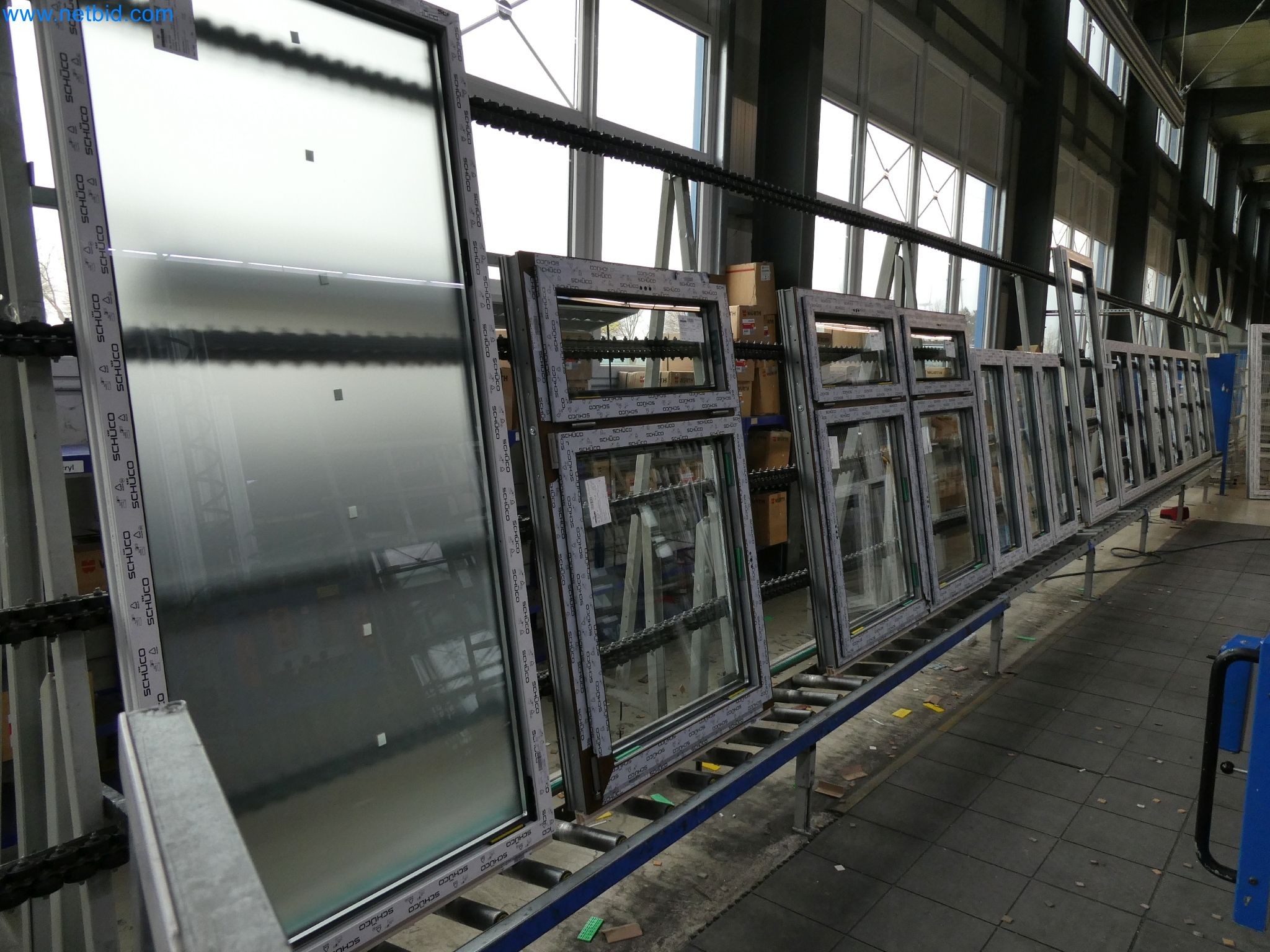 Máquinas para la fabricación de ventanas y puertas de plástico-6