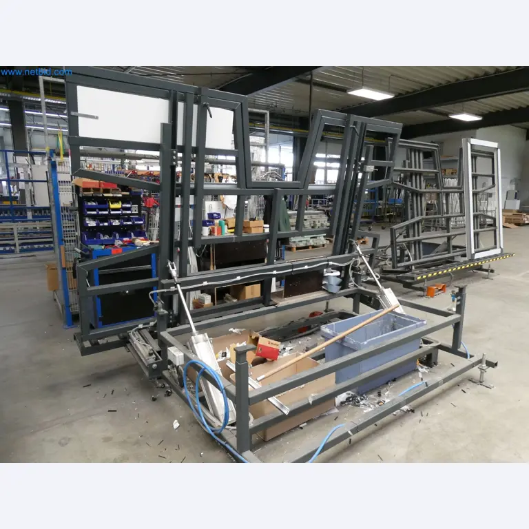 Máquinas para la fabricación de ventanas y puertas de plástico-10