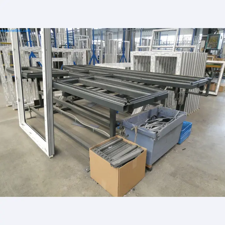 Máquinas para la fabricación de ventanas y puertas de plástico-16