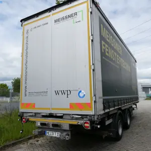 Dwuosiowa przyczepa z nadwoziem wymiennym (wózek) Rufa Fahrzeugbau (Waco) ZTW19-22