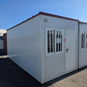 Prefabrikovaná kabina na staveništi AT MODULAR