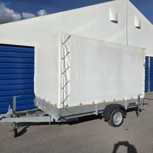 Przyczepy samochodowe jednoosiowe (brak części I i II dowodu rejestracyjnego - oświadczenie) JÄNNERT / BRANDL Variant 1519F1 Plane Spriegel