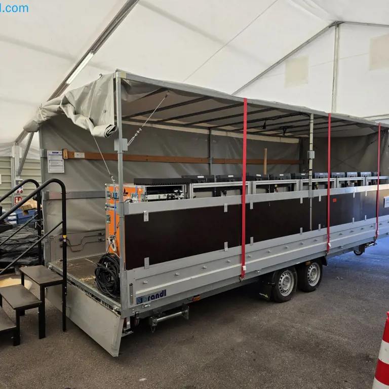 Przyczepa samochodowa z osią centralną (brak części I i II dowodu rejestracyjnego - oświadczenie) AGADOS Dona 36 O2B2