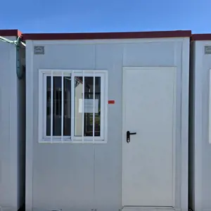 Prefabrikovaná kabina na staveništi AT MODULAR