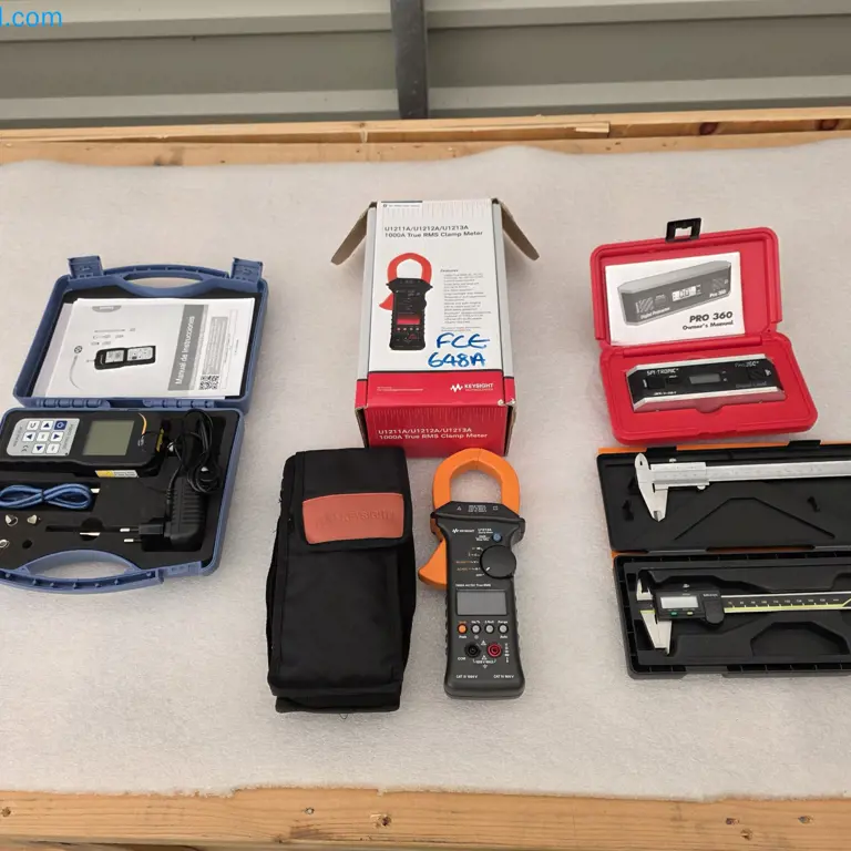 1 Posten Zkušební zařízení a měřicí přístroje