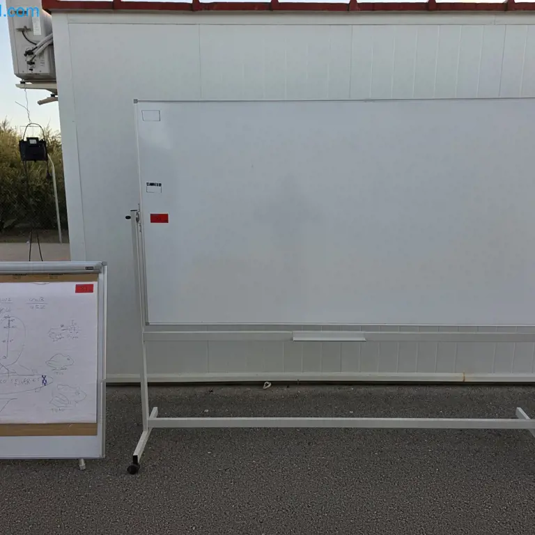 2 mobilna bela tabla