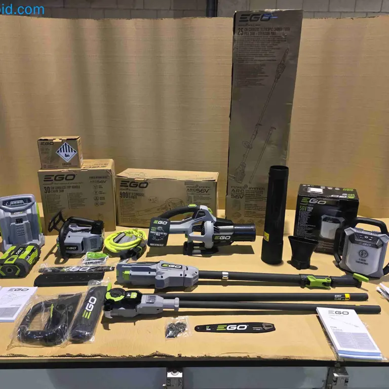 Set of Professional Cordless Power Tools EGO POWER