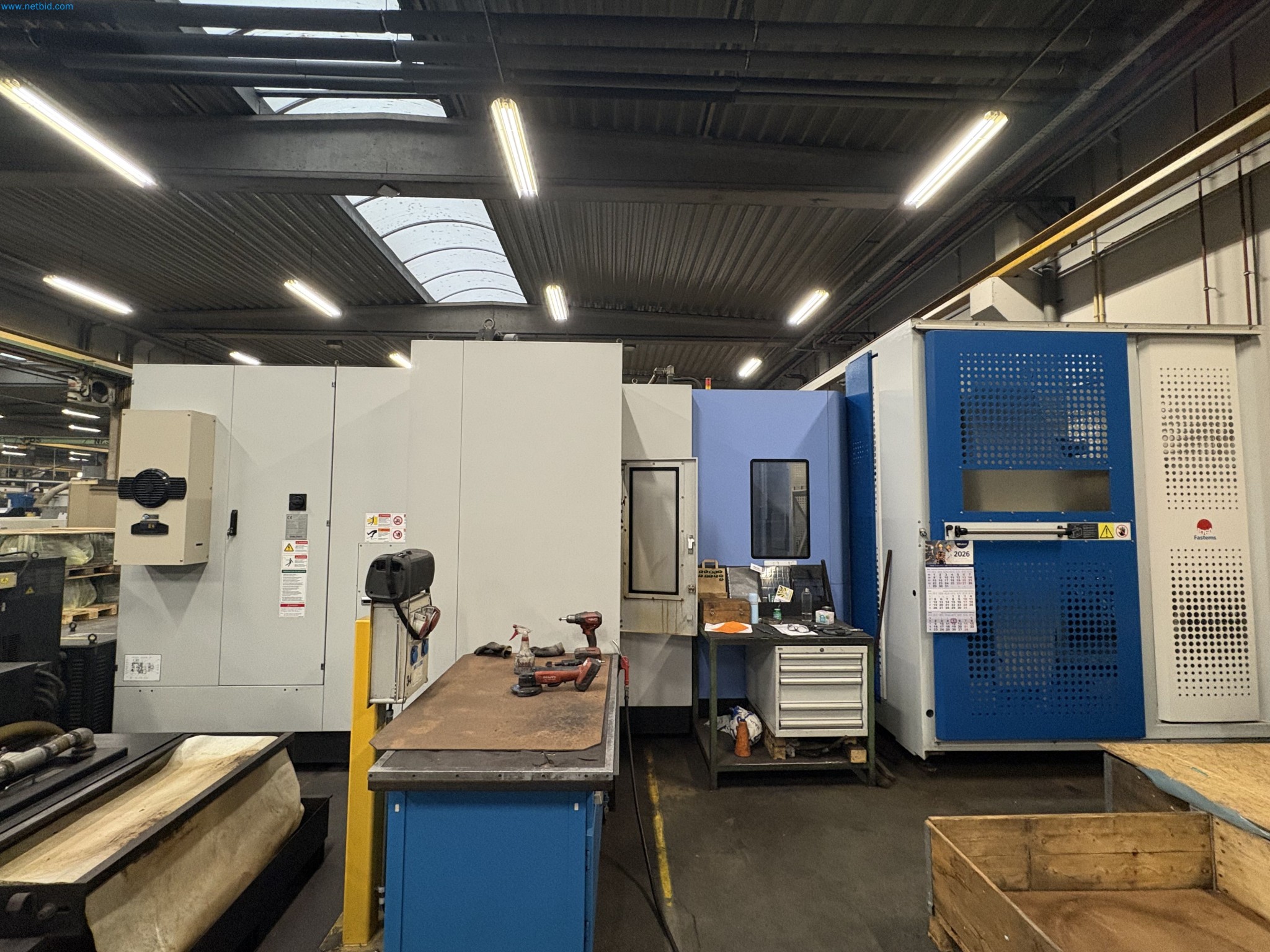 Metallbearbeitungsmaschinen aus der Umstrukturierung des Maschinenparks in Belgien-11