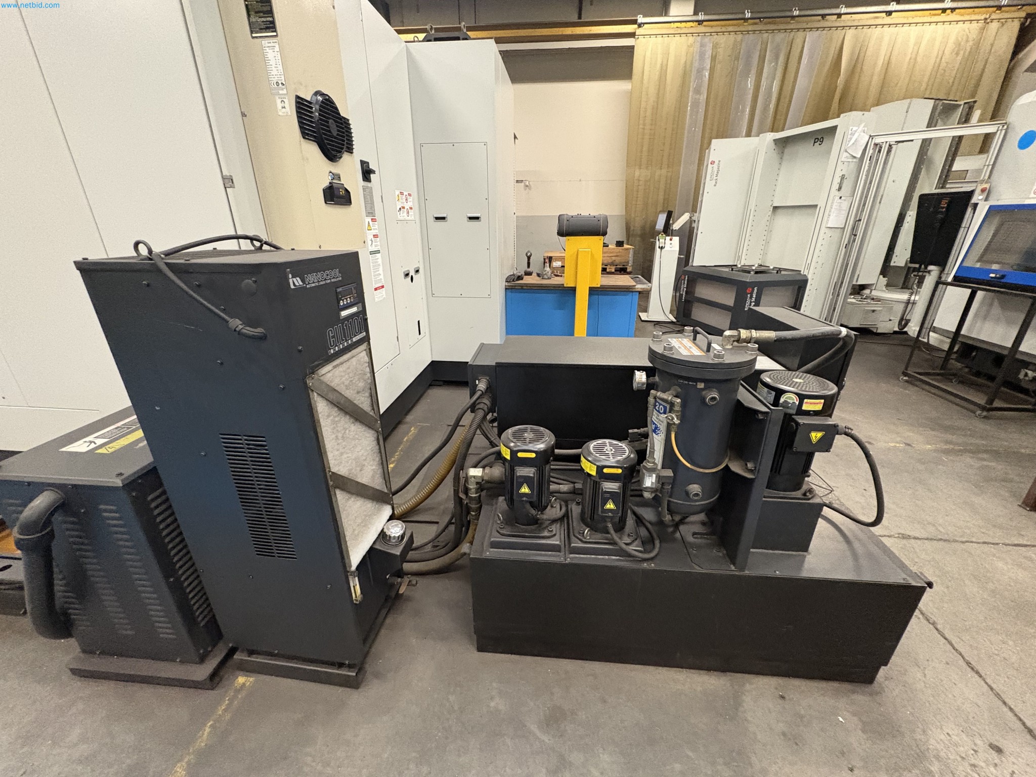 Metallbearbeitungsmaschinen aus der Umstrukturierung des Maschinenparks in Belgien-13