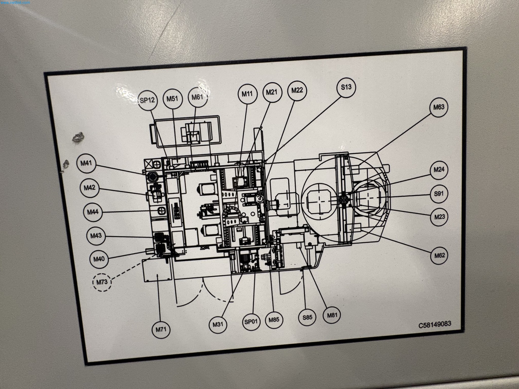 Metallbearbeitungsmaschinen aus der Umstrukturierung des Maschinenparks in Belgien-15
