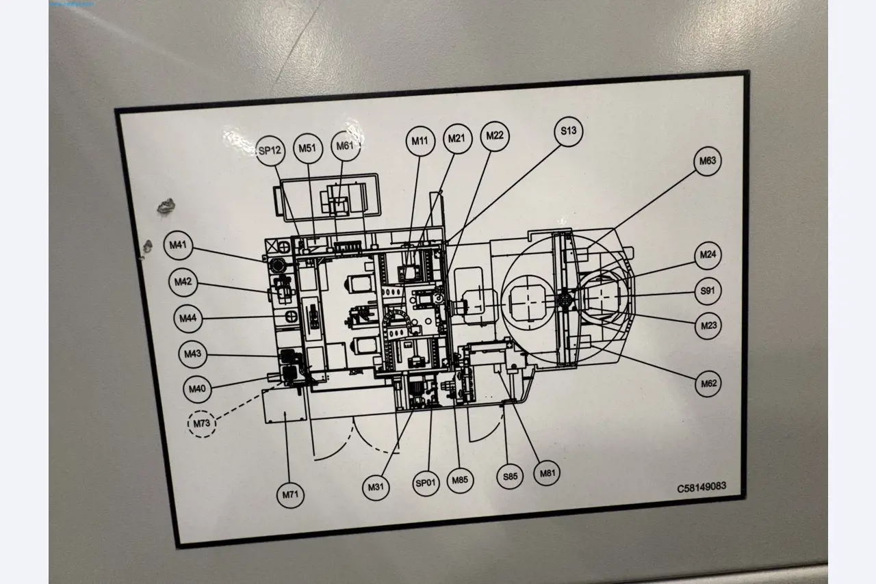 Metallbearbeitungsmaschinen aus der Umstrukturierung des Maschinenparks in Belgien-15