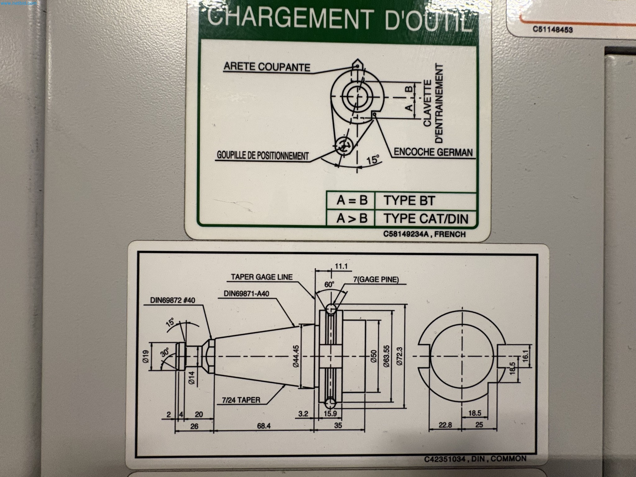 Metallbearbeitungsmaschinen aus der Umstrukturierung des Maschinenparks in Belgien-17