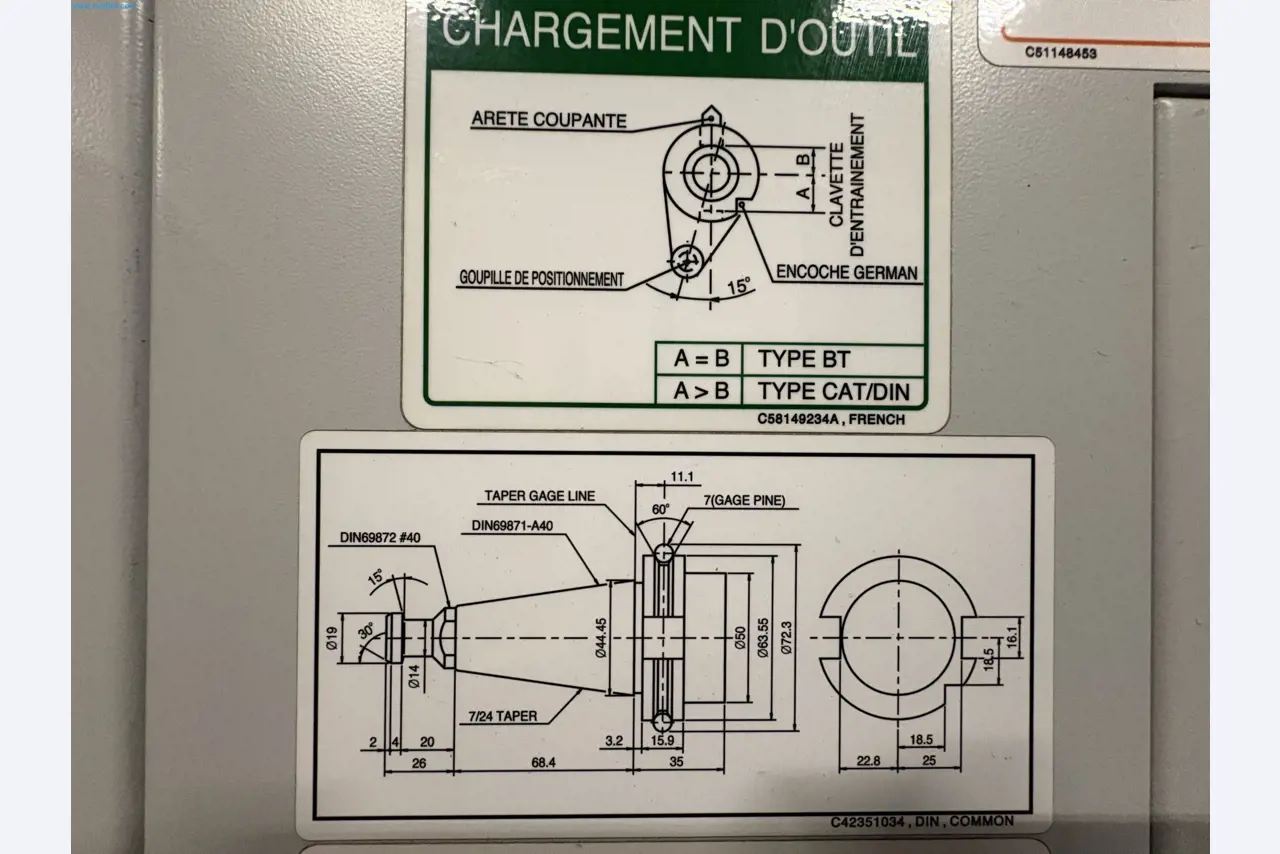 Metallbearbeitungsmaschinen aus der Umstrukturierung des Maschinenparks in Belgien-17