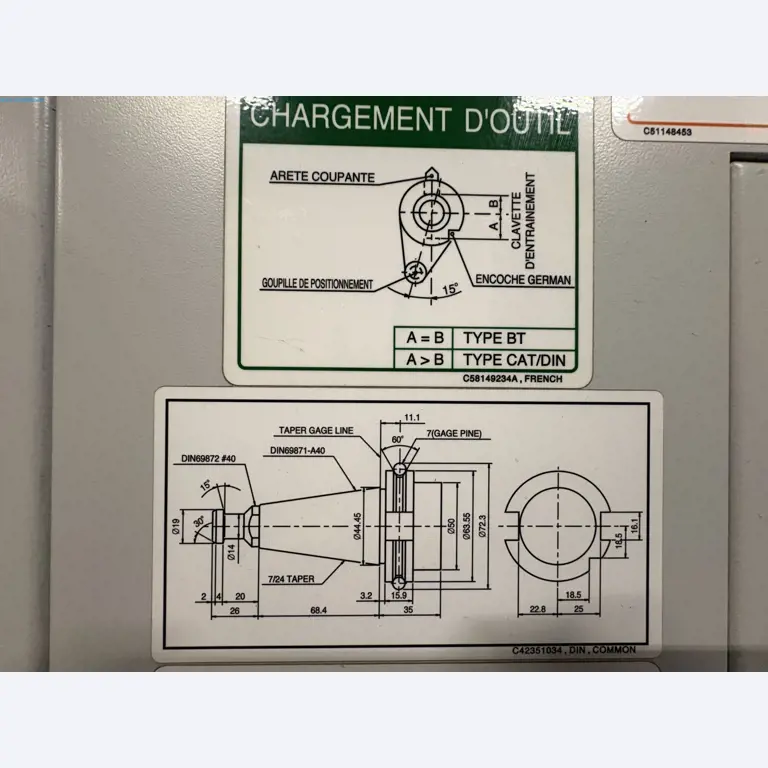 Metallbearbeitungsmaschinen aus der Umstrukturierung des Maschinenparks in Belgien-17
