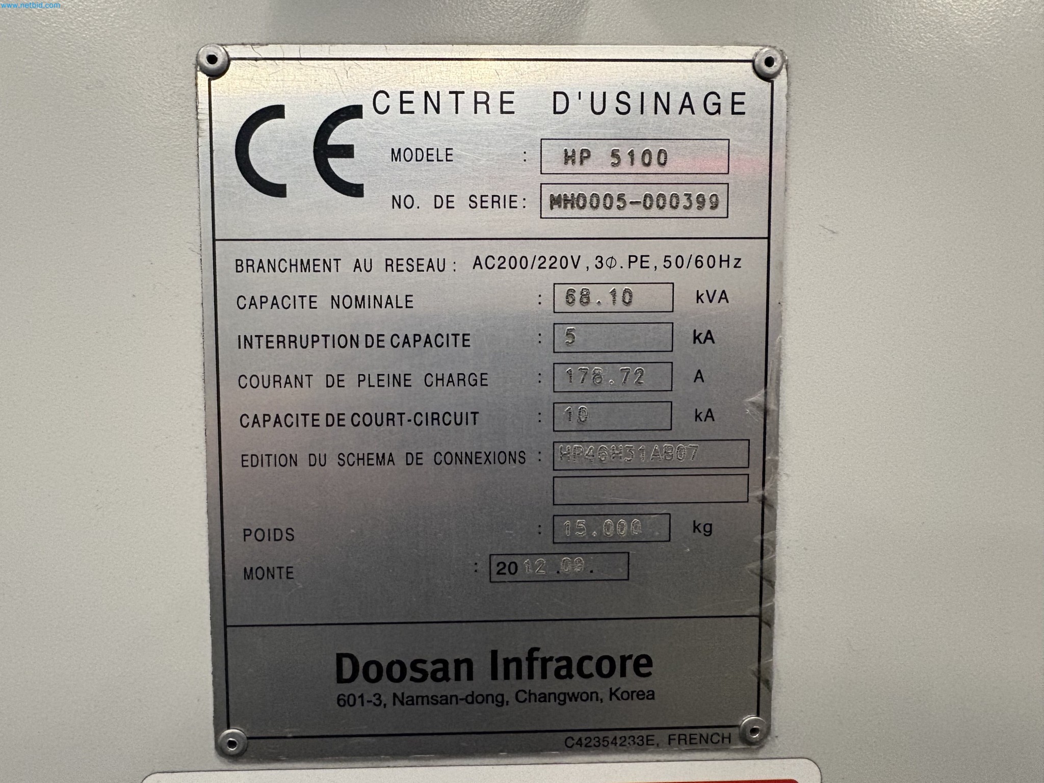 Metallbearbeitungsmaschinen aus der Umstrukturierung des Maschinenparks in Belgien-2