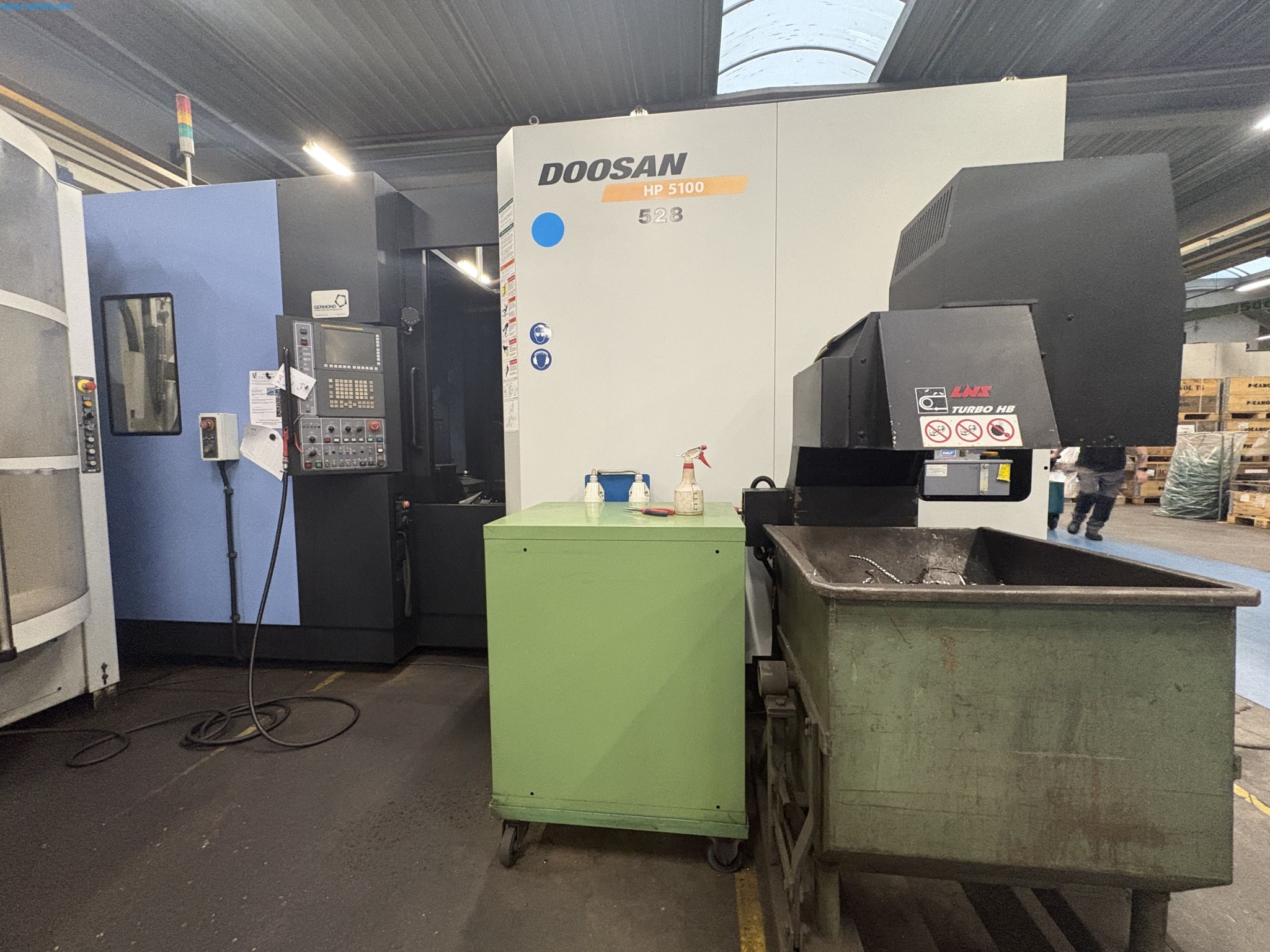 Metallbearbeitungsmaschinen aus der Umstrukturierung des Maschinenparks in Belgien-8