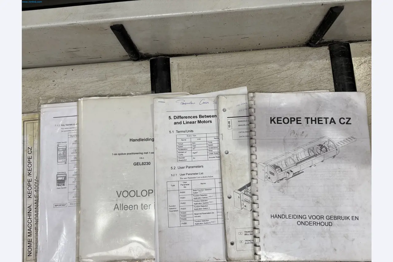 Metallbearbeitungsmaschinen aus der Umstrukturierung des Maschinenparks in Belgien-17