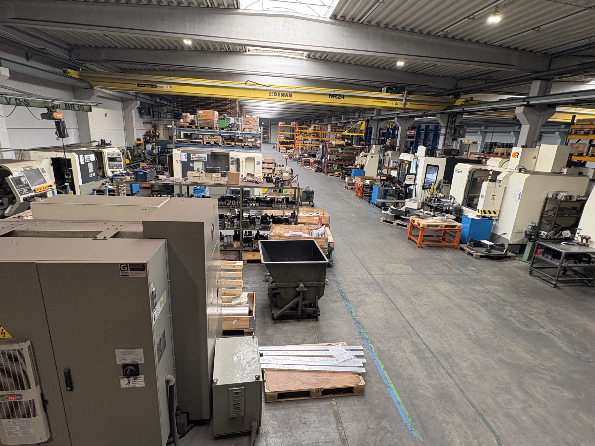 Kovoobráběcí stroje z reorganizace strojního parku v Belgii-1