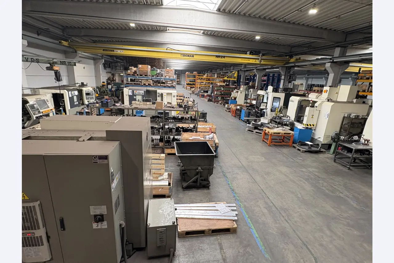 Kovoobráběcí stroje z reorganizace strojního parku v Belgii-1