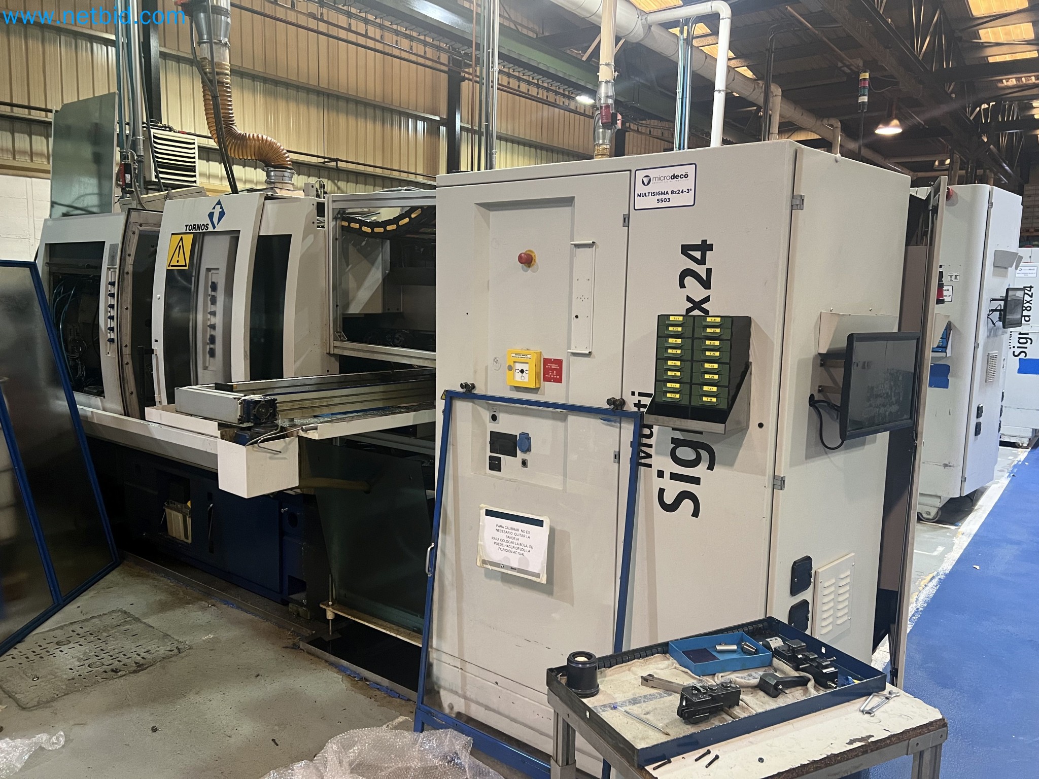 High precision CNC Multi-Spindle Lathes in Spain-4