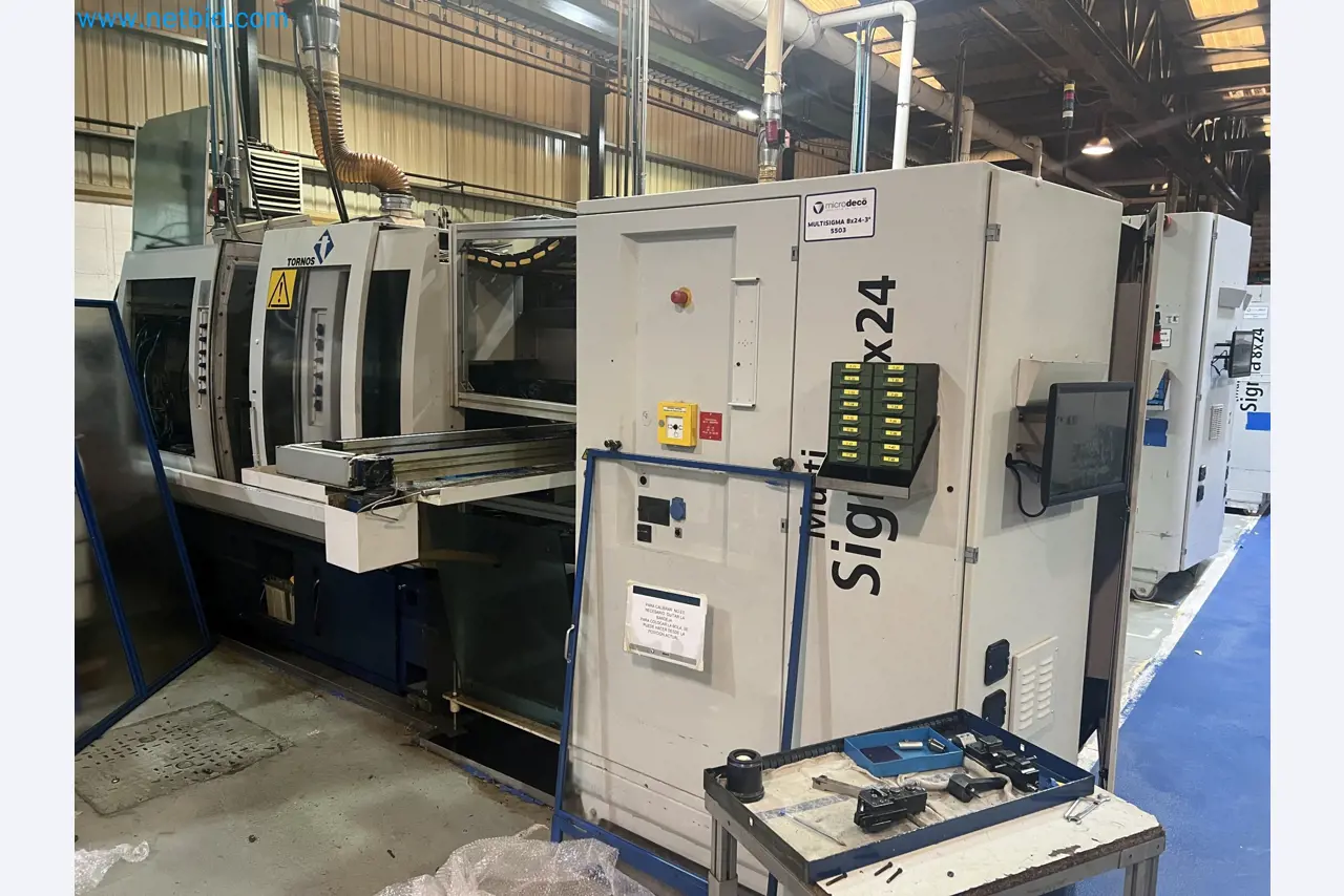 High precision CNC Multi-Spindle Lathes in Spain-4
