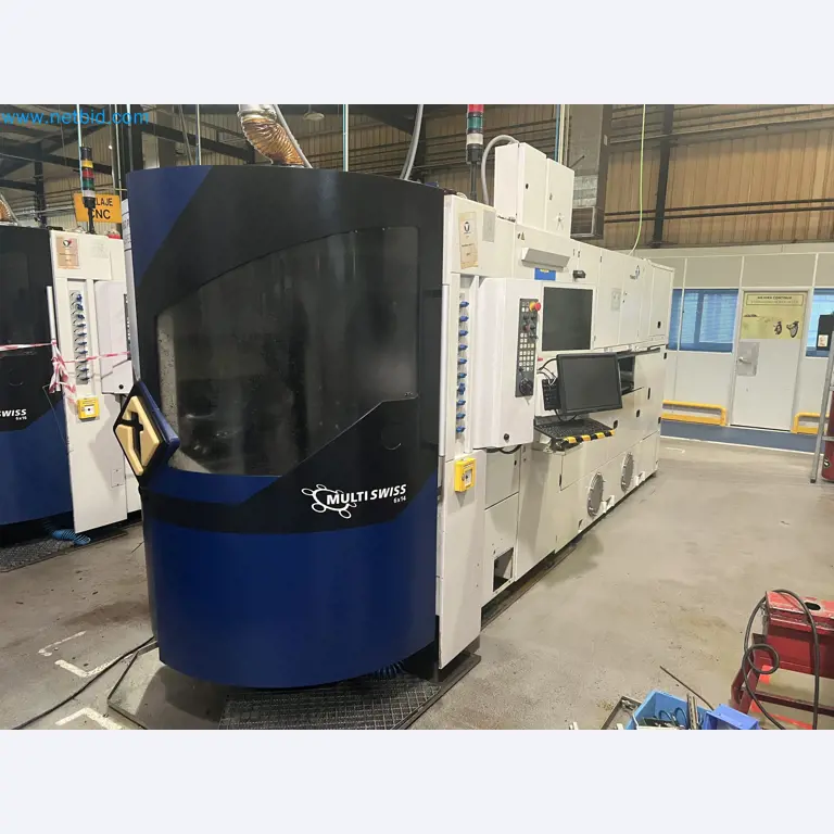 High precision CNC Multi-Spindle Lathes in Spain-1