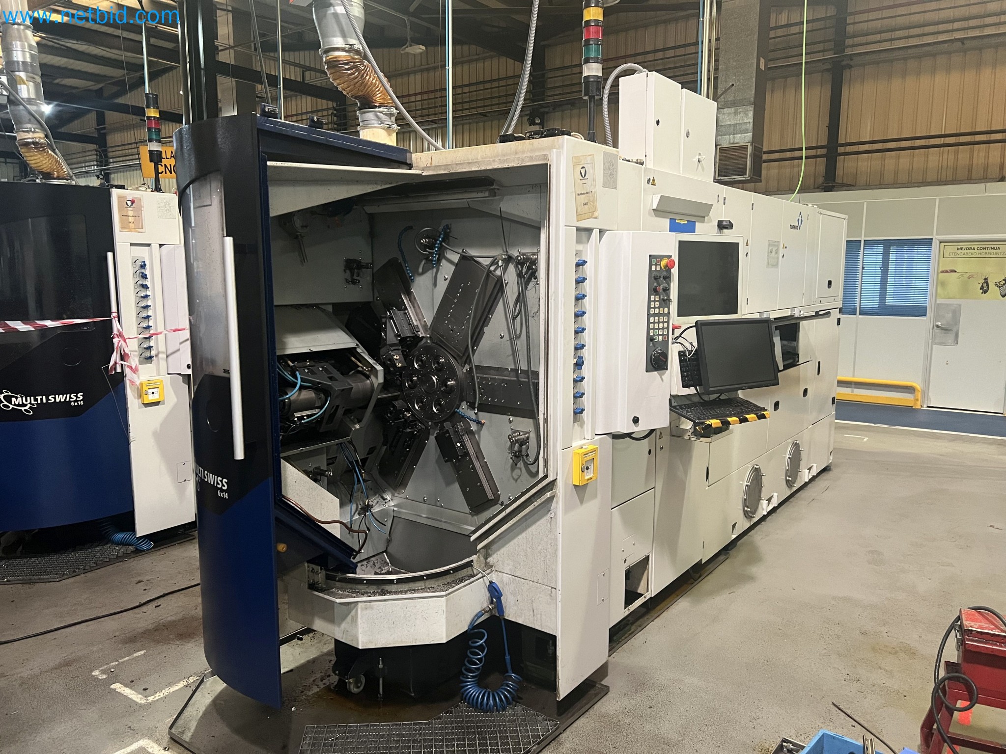 High precision CNC Multi-Spindle Lathes in Spain-3