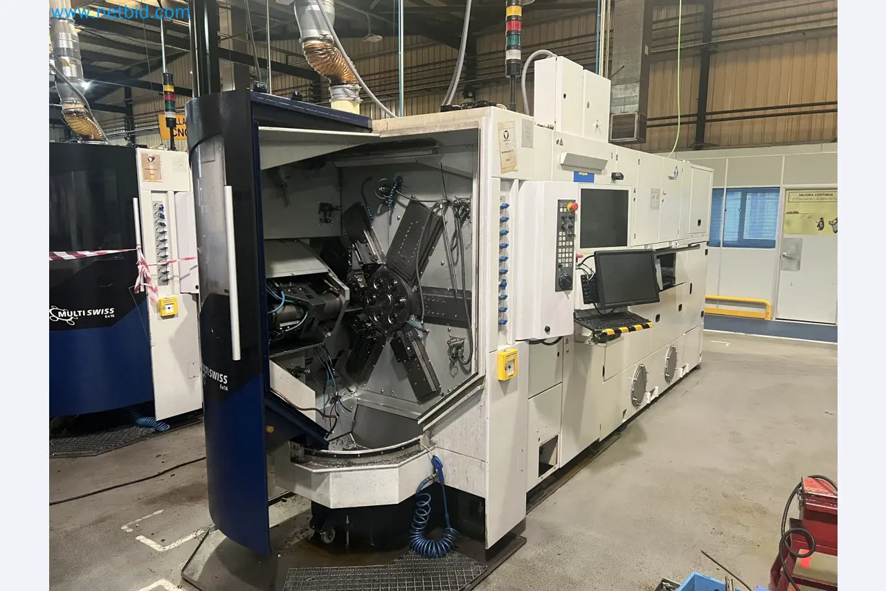High precision CNC Multi-Spindle Lathes in Spain-3