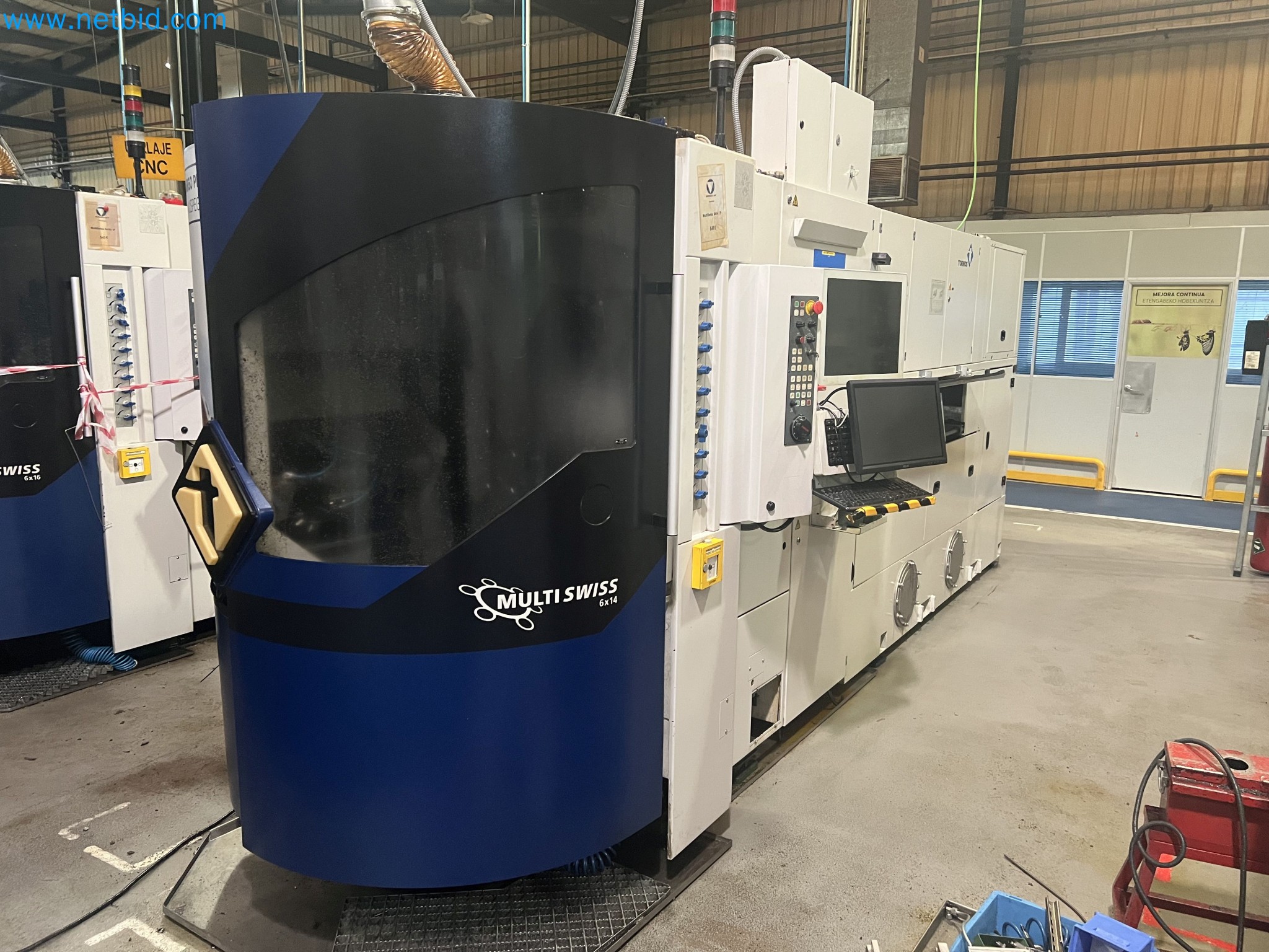 High precision CNC Multi-Spindle Lathes in Spain-1