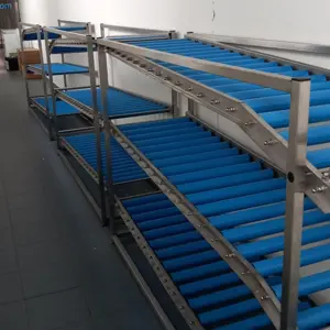 7 Package - roller conveyors for transport packaging with beverages
