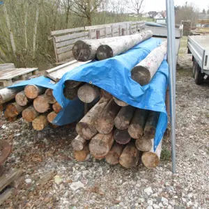 1 Posten Wooden piles