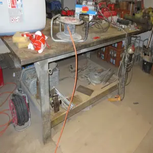 Steel work table
