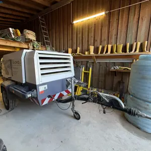 Construction site compressor Atlas Copco XAVS186 STA