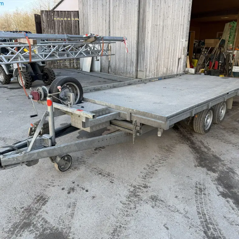 Tandem trailer vehicle transporter Hirth ATK