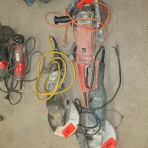 3 Two-hand angle grinder