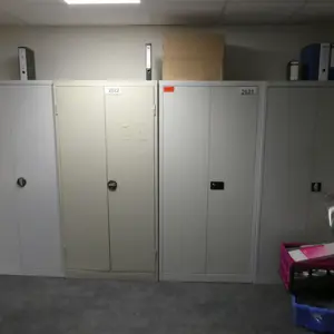 13 Metal cabinets